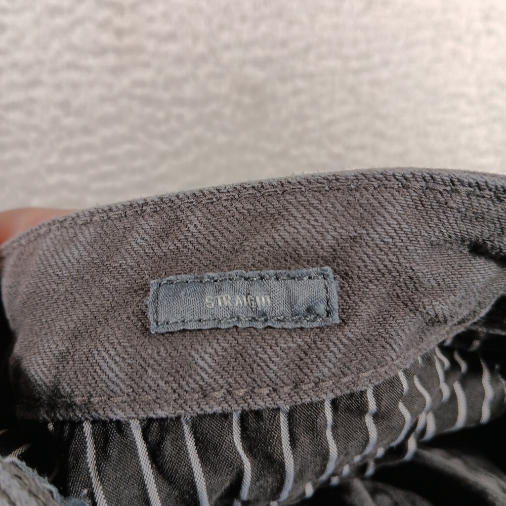 Bonobos Jeans Mens 34x32 (32x30) Gray Travel Jean Slim Straight Stretch - Picture 4 of 15